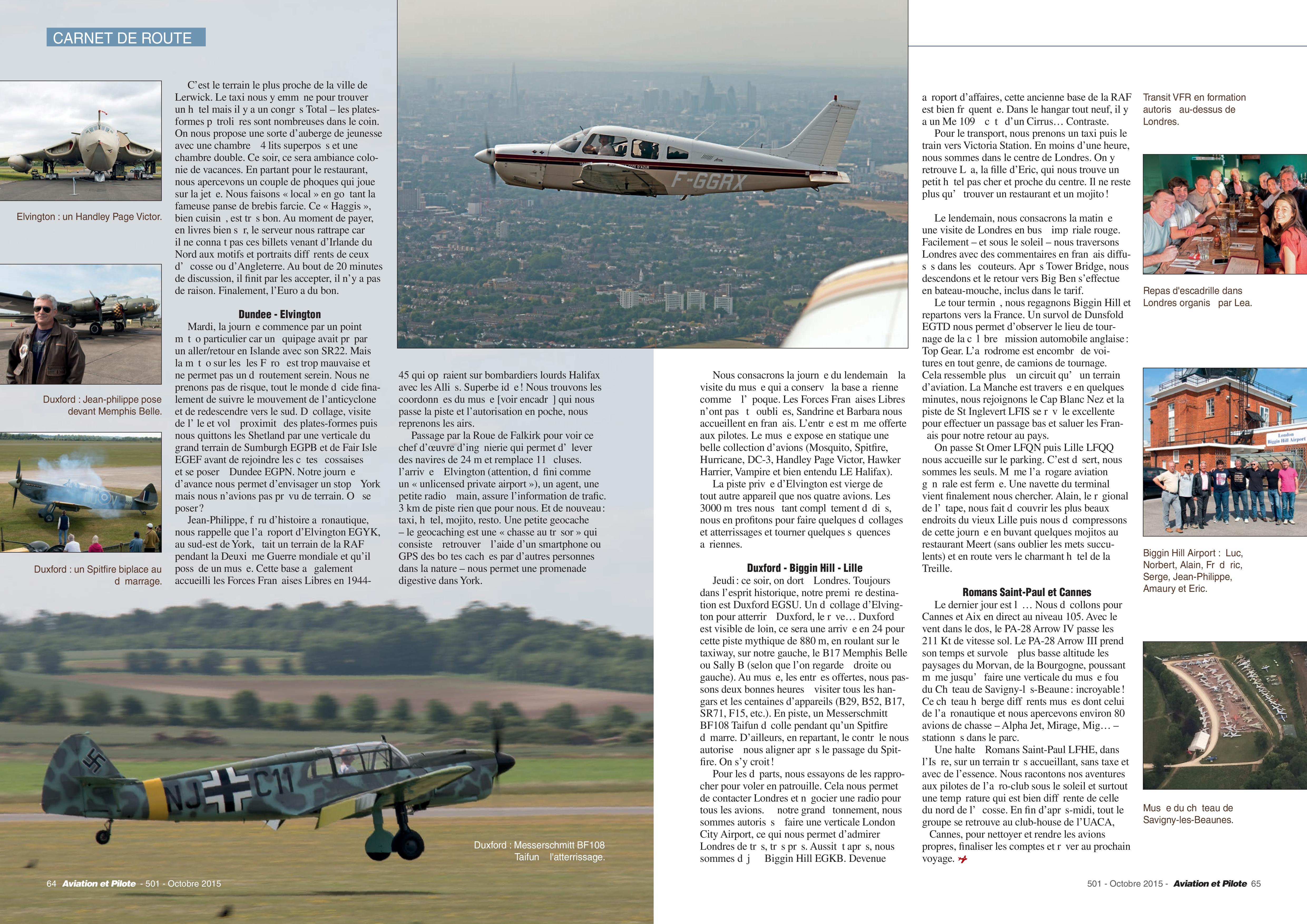 Aviation et Pilote Carnet 501 page 003